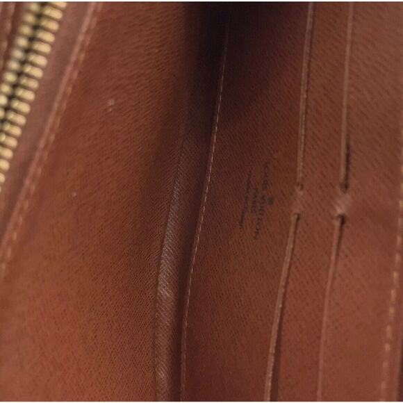 Authentic LV Louis Vuitton Monogram Zip Around Long Wallet - Picture 9 of 12